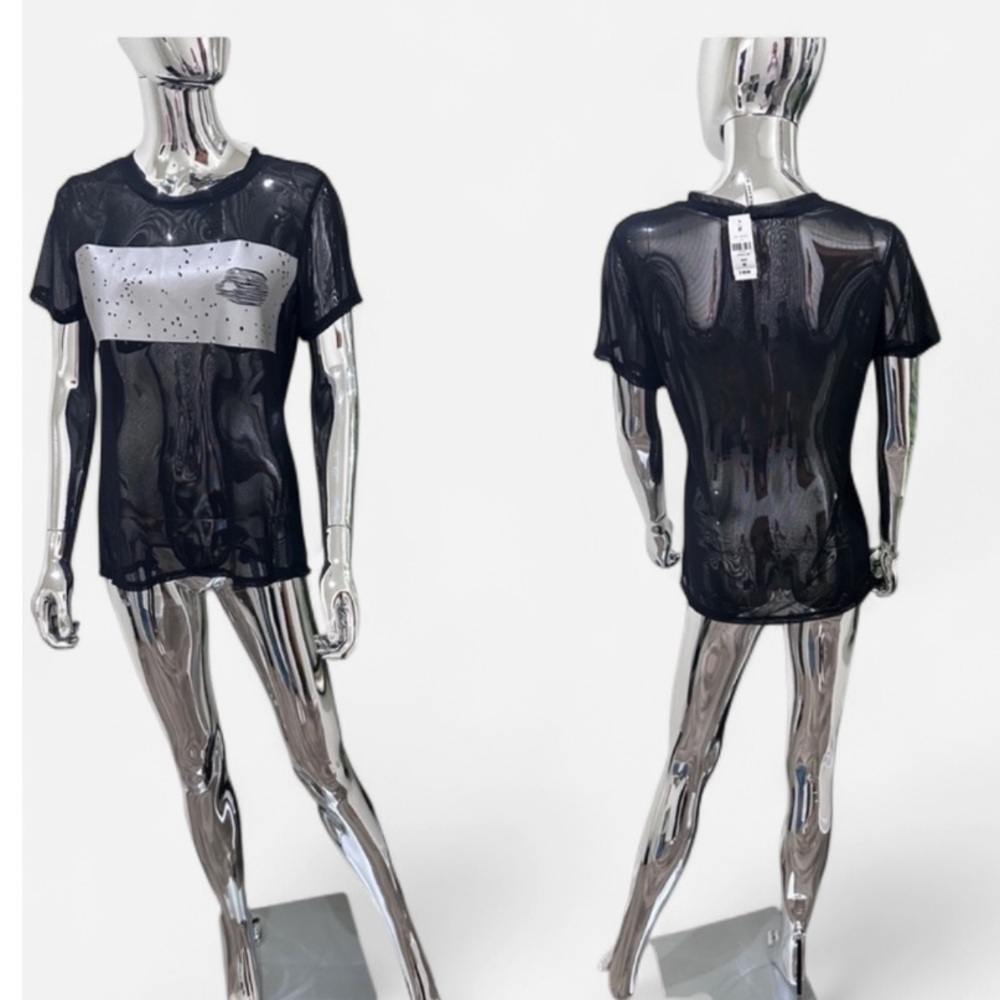LF mesh black top S
